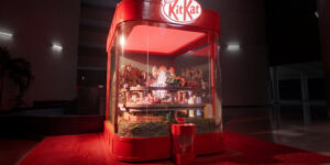 KitKat Slowest Vending Machine in the World — креативний вендінговий автомат з мініатюрним світом всередині