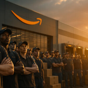 продавці Amazon бойкотують рекламу біля складу маркетплейсу