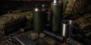 Сувеніри для військових — термочашки, термоси, павербанк, шеврони та мультитули