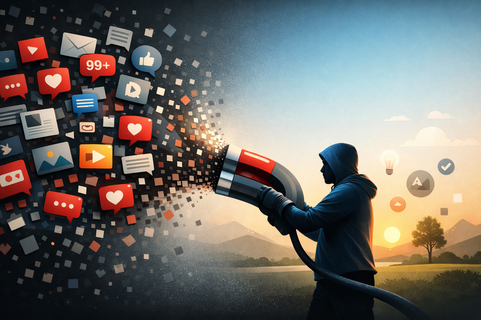 Контент-детокс як стратегія: від інформаційного шуму до фокусу