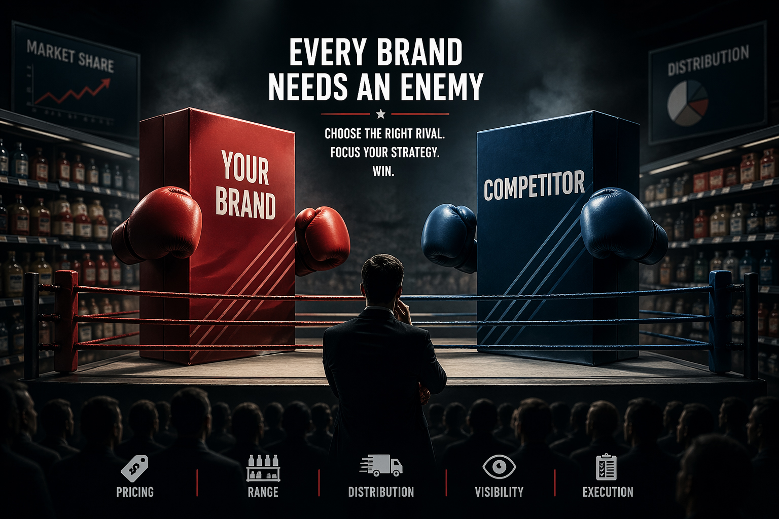 кожному бренду потрібен ворог — бренди як суперники на рингу, стратегічна конкуренція між компаніями