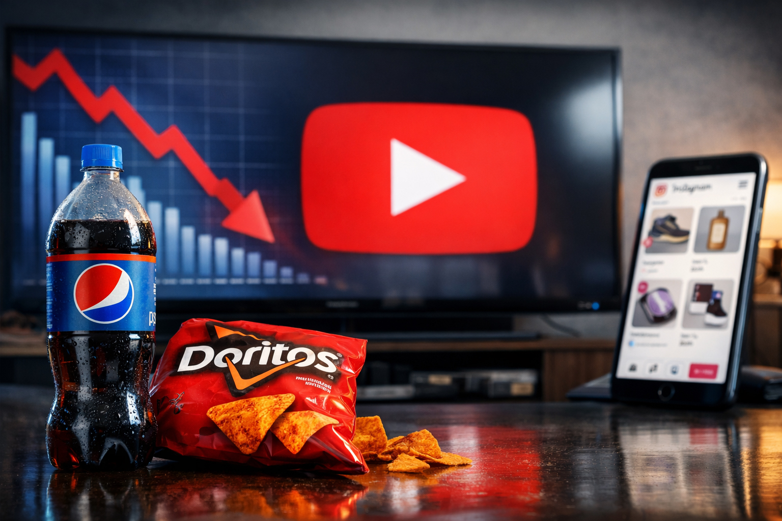парадокс ціни та реклами приклад Pepsi Doritos падіння продажів маркетинг