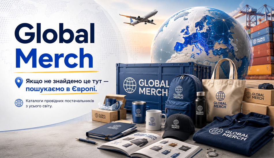 Проект Global Merch від компанії "Сувенірка для Вас!"