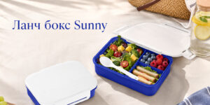 Ланч бокс Sunny TM Discover як бюджетний літній мерч для пікніків, подорожей і їжі в дорогу