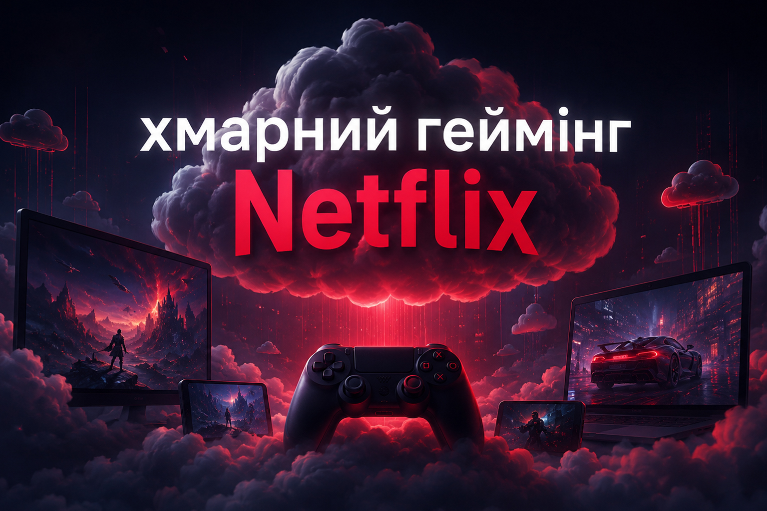 Хмарний геймінг Netflix на телевізорах, ноутбуках і смартфонах