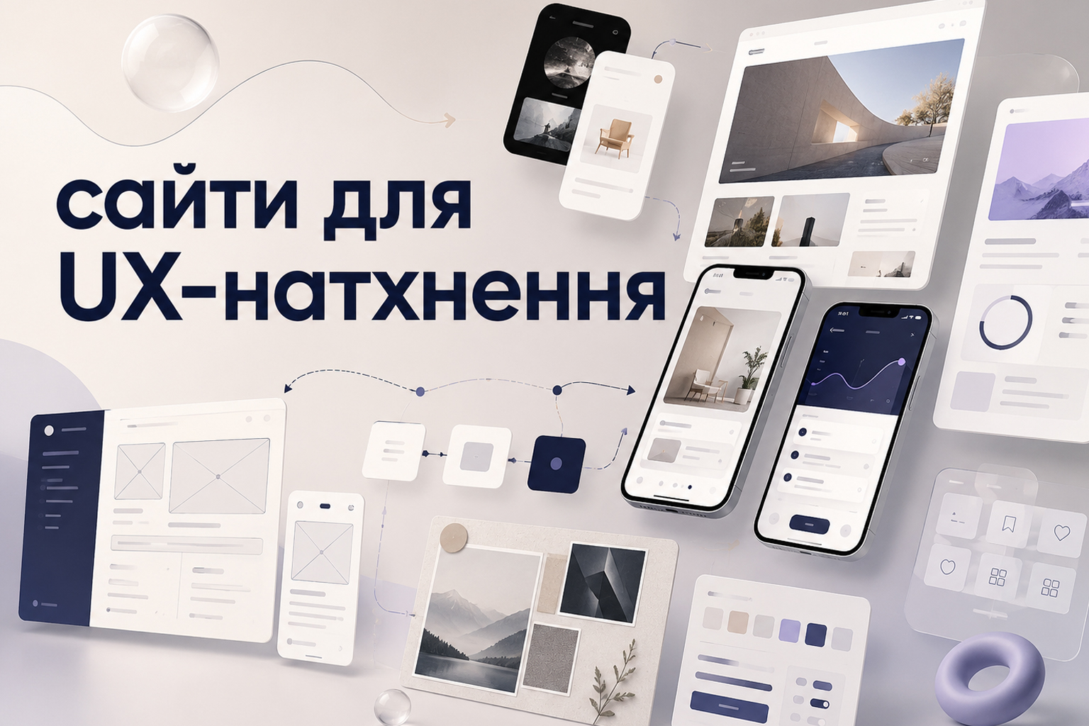Сайти для UX-натхнення з прикладами мобільних інтерфейсів, вебдизайну та користувацьких сценаріїв
